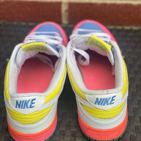 Nike SB Dunk low light lava/white light blueberry - Picture 4 of 12